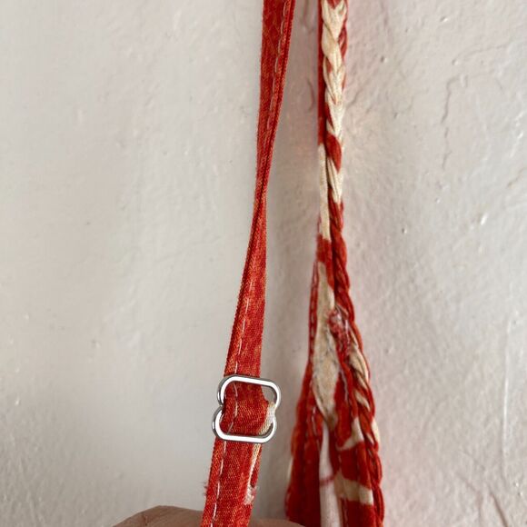 XIX Palms x Tribal Napali Hi Low Maxi Orange Floral Resort Spring Break Hawaii L - Picture 5 of 12